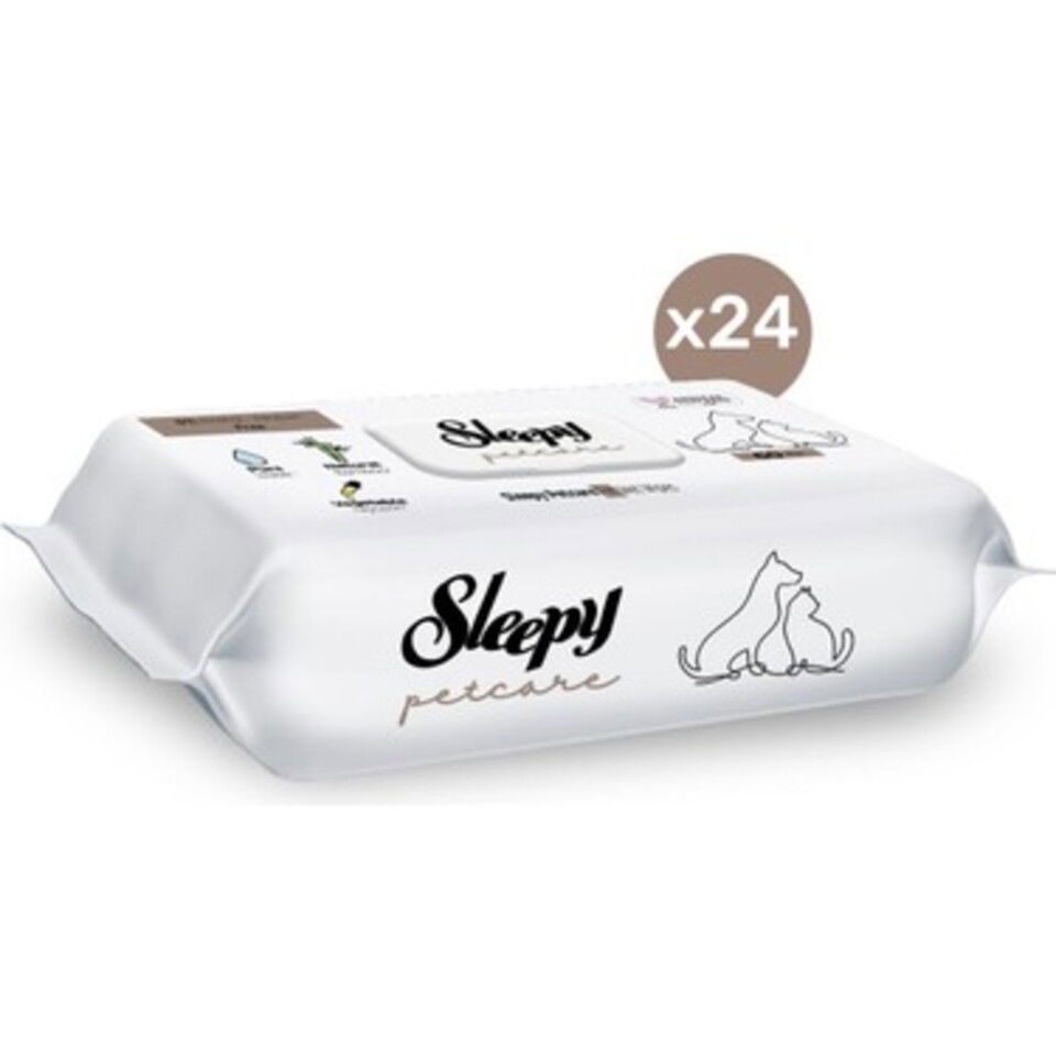 SLEEPY PETCARE ISLAK BAKIM HAVLUSU 24X60